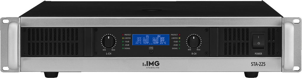 IMG STAGELINE STA-225 Stereo PA Amplifier 1,000W