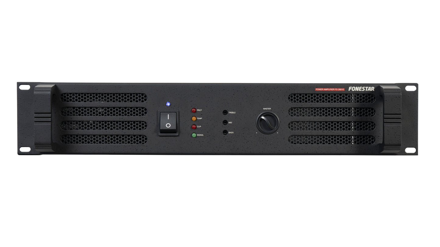FONESTAR FS-2601E 600W RMS Single Channel Power Stage 100V/4 and 8Ω