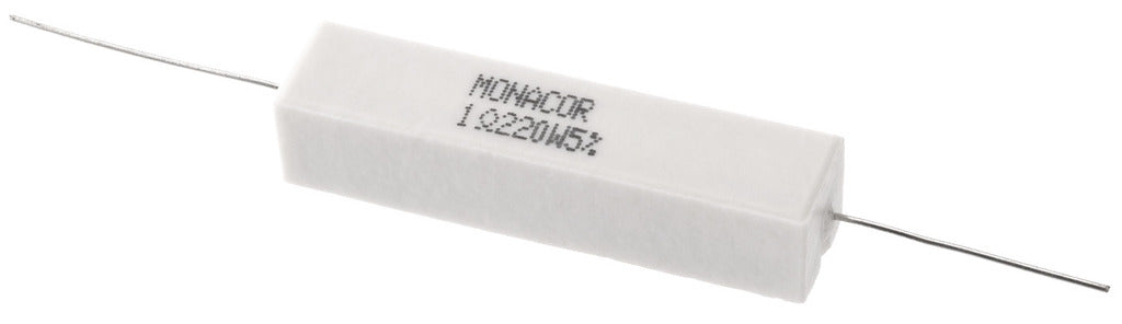 MONACOR LSR-12/20 High-power cement resistor, 1.2 ?, 20 W