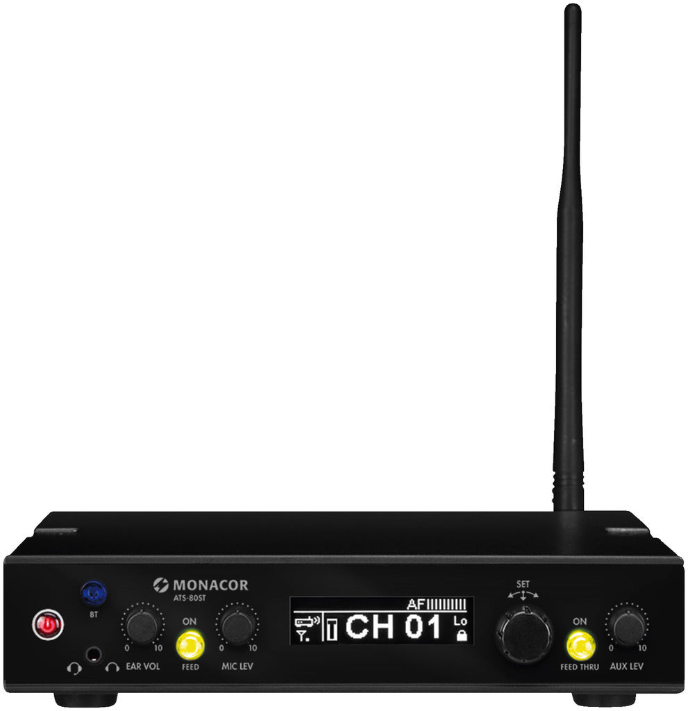 MONACOR ATS-80ST 42 Channel Transmitter 823-832MHz & 863-865MHz