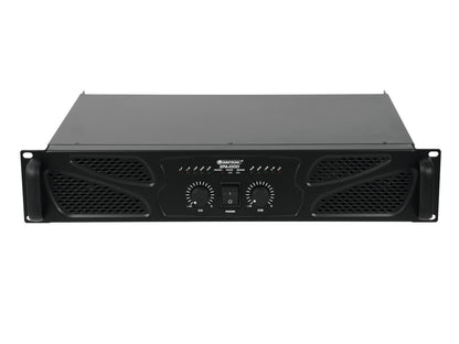 OMNITRONIC XPA-1000 PA amplifier with limiter, 2 x 500 W / 4 ohms, 2 x 375 W / 8 ohms
