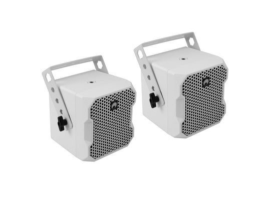 OMNITRONIC BOB-4W 2 x 4" satellite speakers with bracket for the BOB series (Pair)