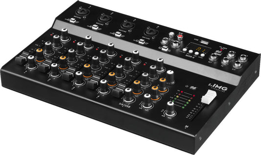 IMG STAGELINE MXR-6 6-Channel Audio Mixer