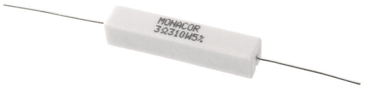 MONACOR LSR-33/10 High-power cement resistor, 3.3 ?, 10 W