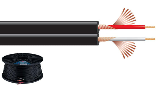 MONACOR AC-102/SW Stereo Audio Cable 100m 2 x 0.12mm²