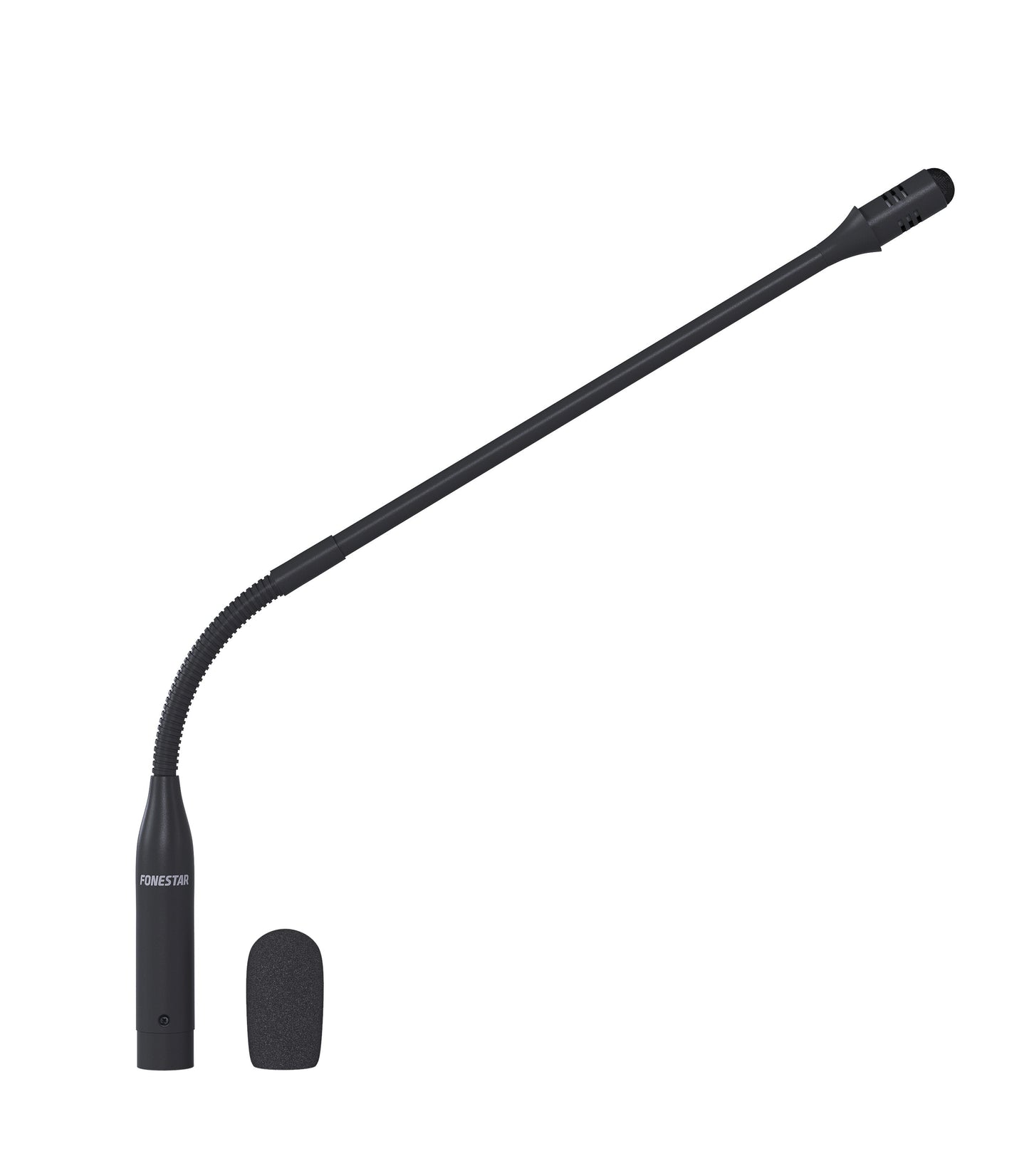 FONESTAR MICFLEX-C45 Unidirectional electret condenser gooseneck microphone.