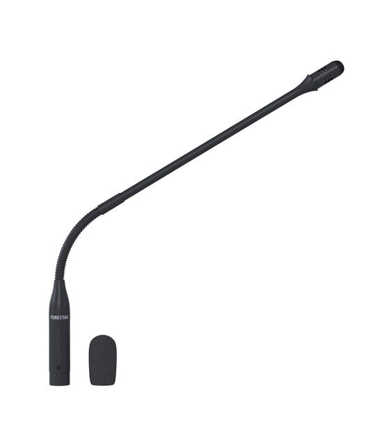 FONESTAR MICFLEX-C45 Unidirectional electret condenser gooseneck microphone.