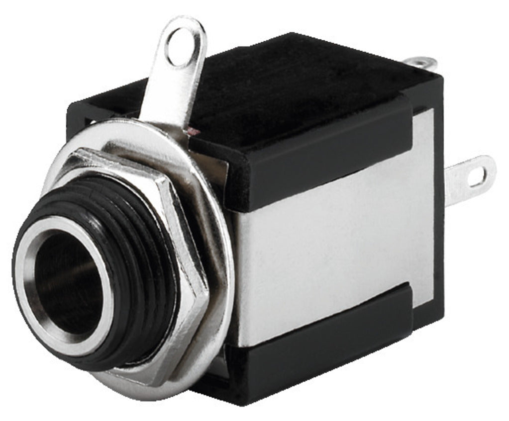 MONACOR T-635SI 6.3mm Mono Panel Jack Socket