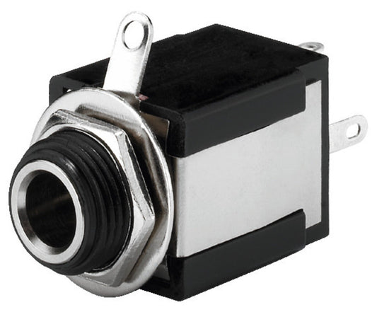 MONACOR T-635SI 6.3mm Mono Panel Jack Socket