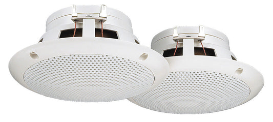 MONACOR SPE-230/WS Pair of flush-mount speakers, 25 W