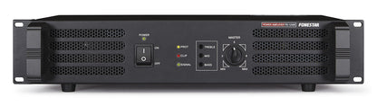 FONESTAR FS-1240E 240W RMS Stereo Power Amplifier with 100V Line, 4Ω and 8Ω loudspeaker output