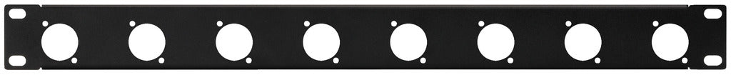MONACOR RCP-8732U Rack panel, 1 RS, Punched holes