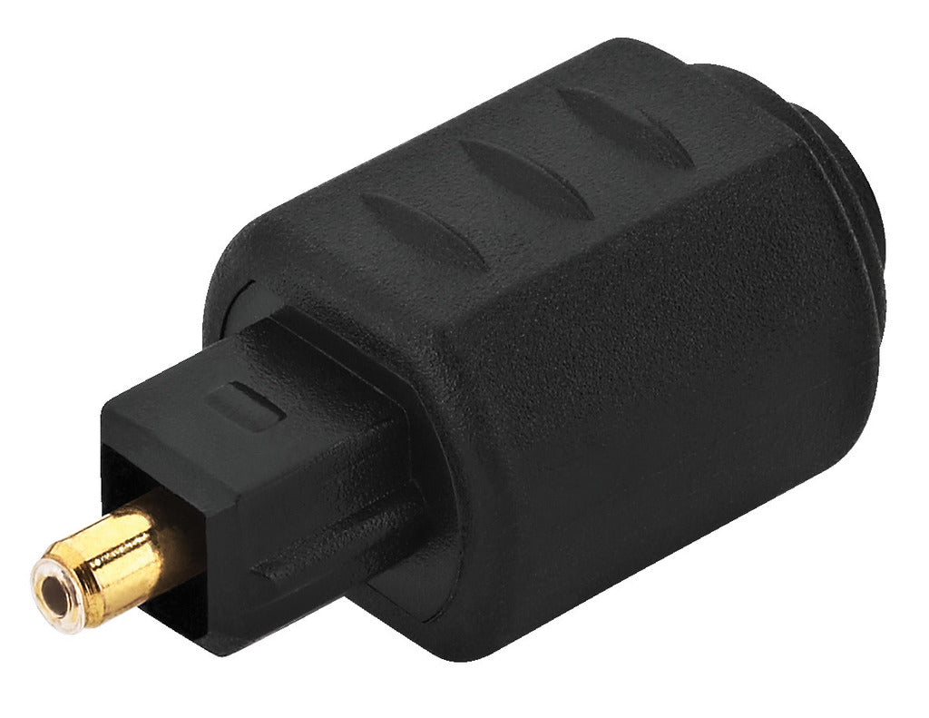 MONACOR OLA-35JT Toslink Adaptor 3.5mm mini Toslink jack to Tosling Plug