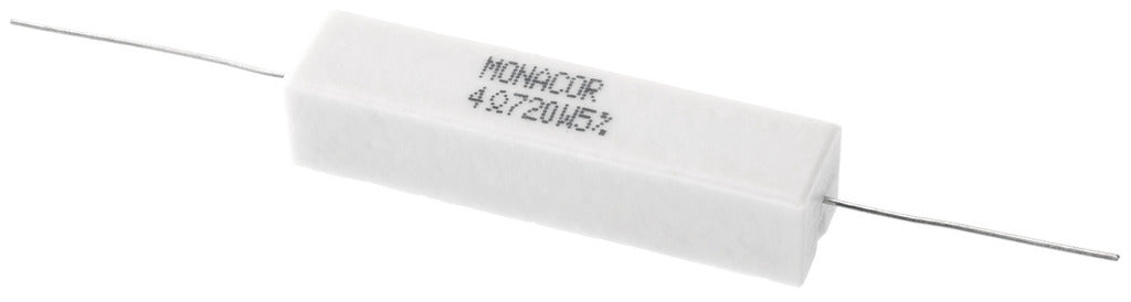 MONACOR LSR-47/20 High-power cement resistor, 4.7 ?, 20 W