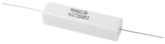 MONACOR LSR-47/20 High-power cement resistor, 4.7 ?, 20 W