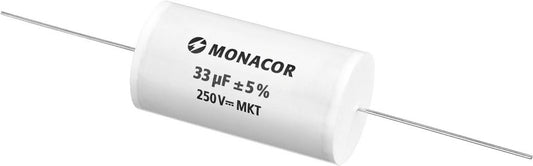 MONACOR MKTA-330 MKT film capacitor, 33 µF, 250 V