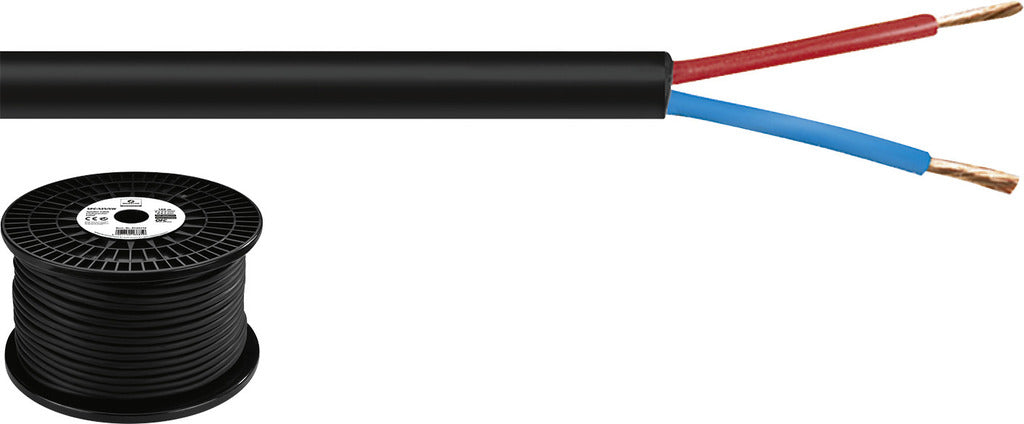 MONACOR SPC-525/SW Speaker cable Top Quality 2 x 1.5mm, 100m