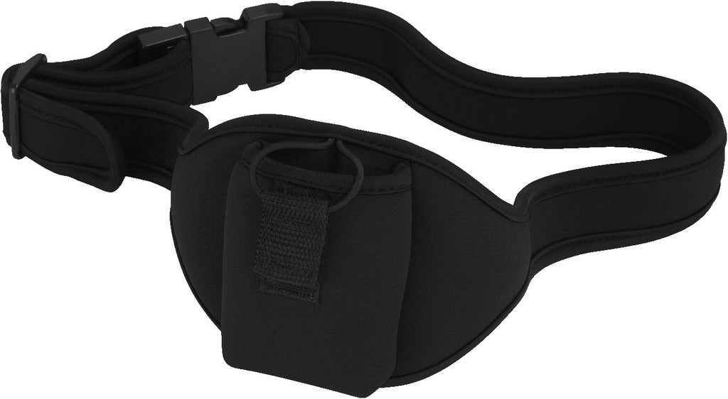 MONACOR TXS-10BELT/SW Black Waistband Bag for wireless pocket transmitters