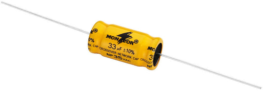 MONACOR LSC-330NP Bipolar Electrolytic Capacitor 33µF