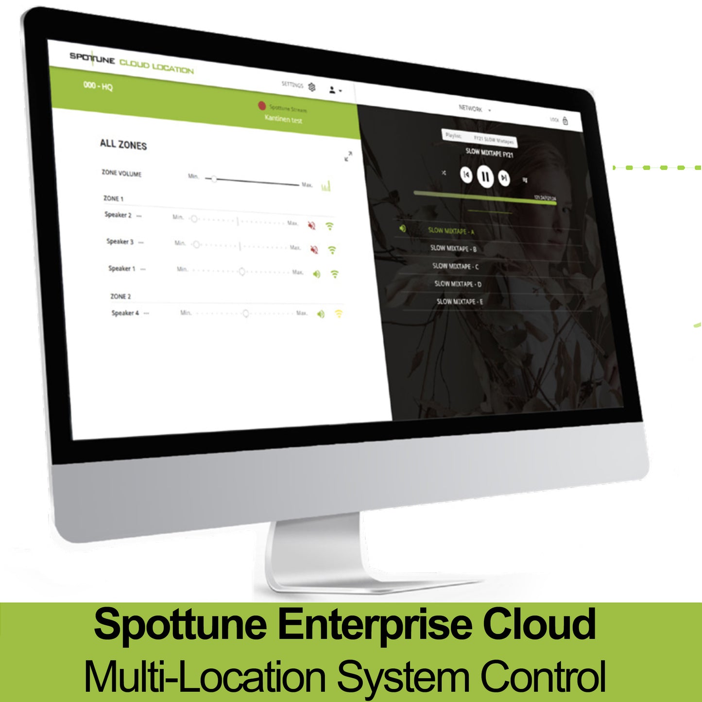 SPOTTUNE STREAM Central audio/music streamer for Spottune speaker systems