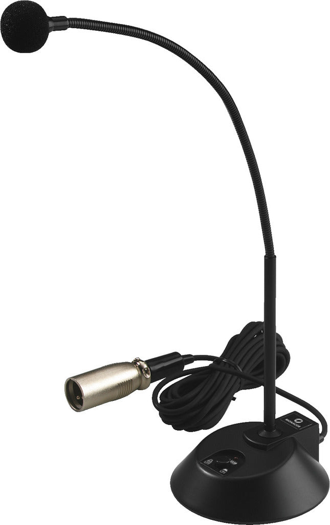 MONACOR ECM-310P Electret Desk Microphone