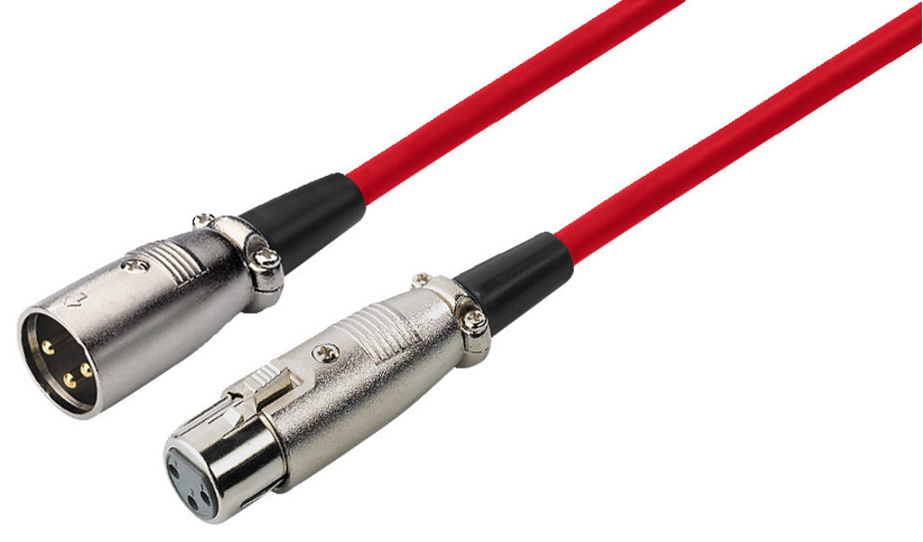 MONACOR MEC-100/RT XLR Extension Cable 1m