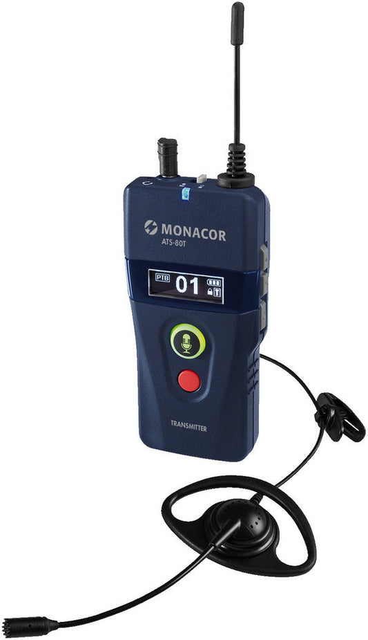 MONACOR ATS-80T 42 Channel Transmitter 823-832MHz & 863-865MHz