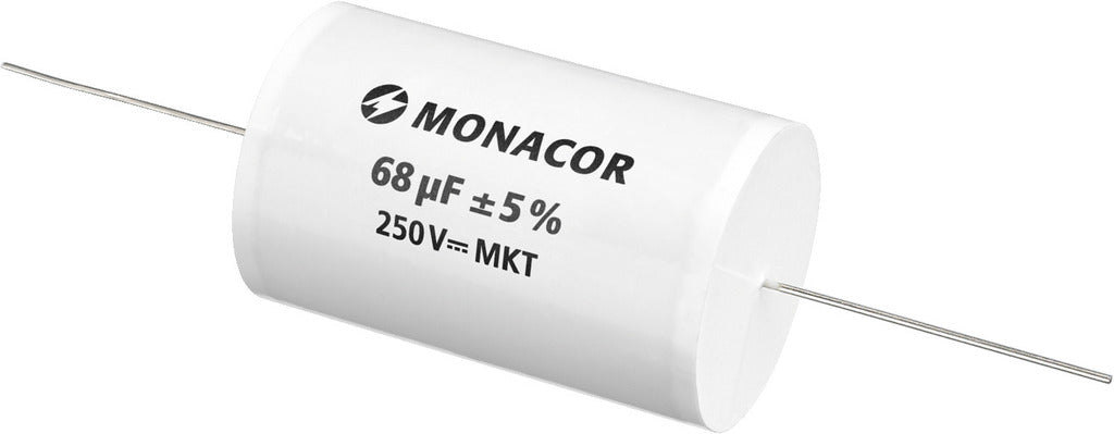 MONACOR MKTA-680 MKT film capacitor, 68 µF, 250 V