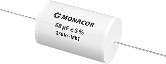 MONACOR MKTA-680 MKT film capacitor, 68 µF, 250 V