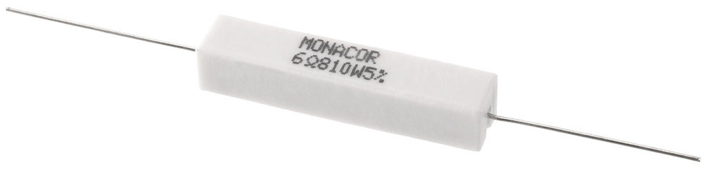 MONACOR LSR-68/10 High-power cement resistor, 6.8 ?, 10 W