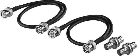 IMG STAGELINE TXS-70BNC Adapter cable set, for offset antenna mounting. 2 x 35 cm antenna cable with BNC plug 2 x BNC bushing