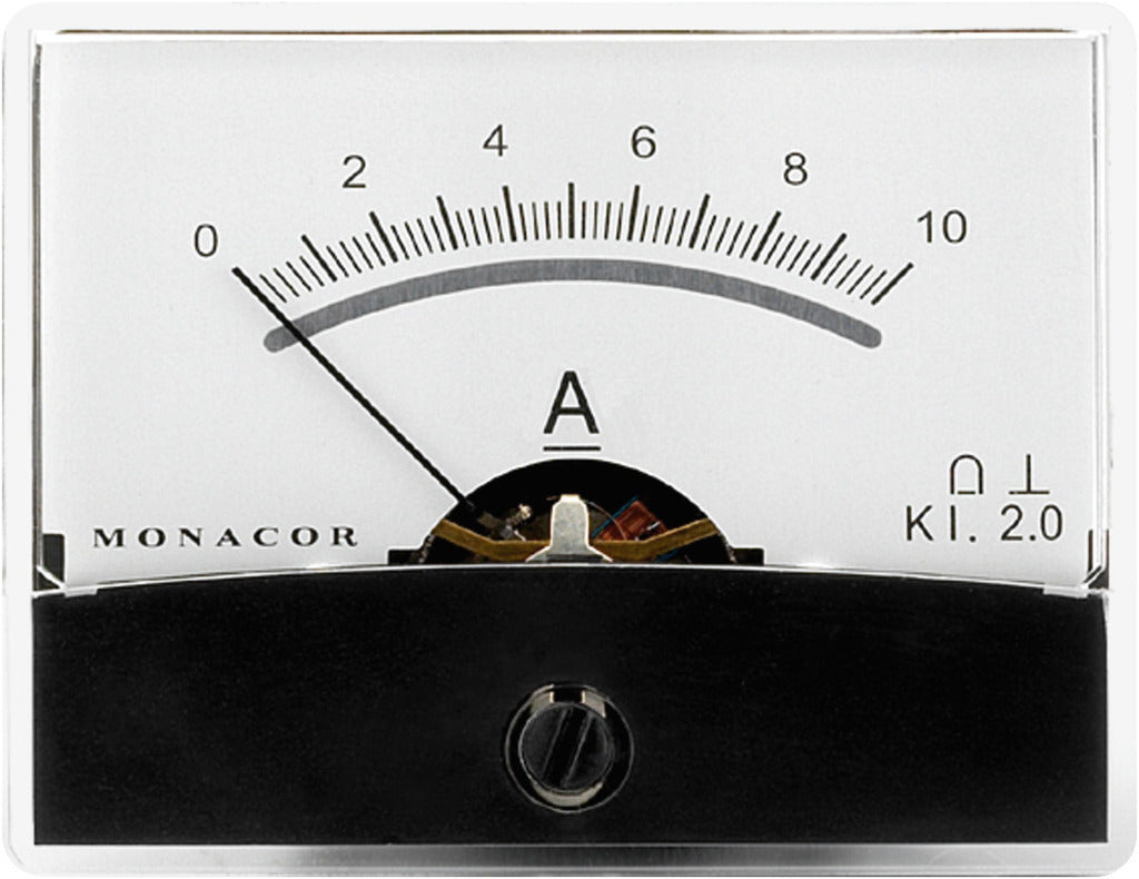 MONACOR PM-2/10A Moving Coil Panel Meter Range 10A