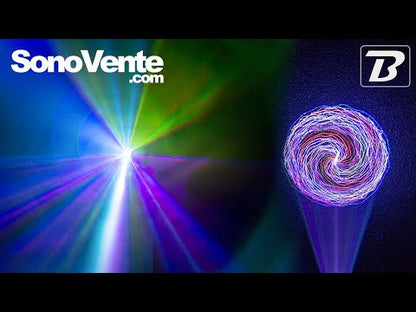 BOOMTONE DJ KUB255RGB Laser with 2 effects