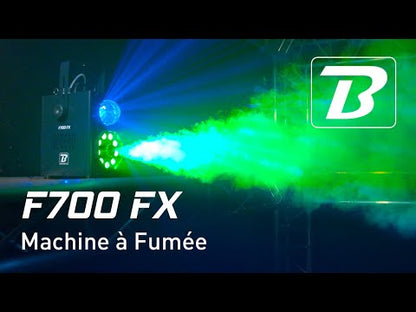 BOOMTONE DJ F700FX Fog machine with light effect