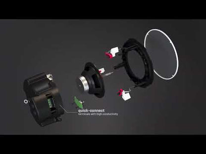 FONESTAR SKY-8T 8'' ceiling loudspeaker with 100 V line transformer