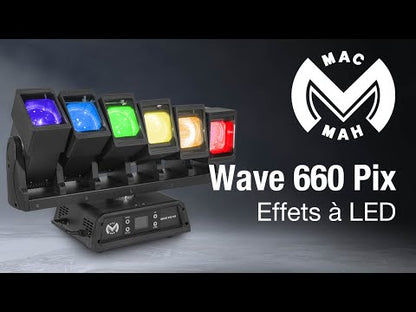MAC MAH WAVE-660PIX LED Light Show