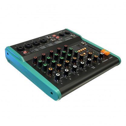 ZZIPP ZZMXBTR6 Compact 6-channel mixer with DSP effects and bluetooth